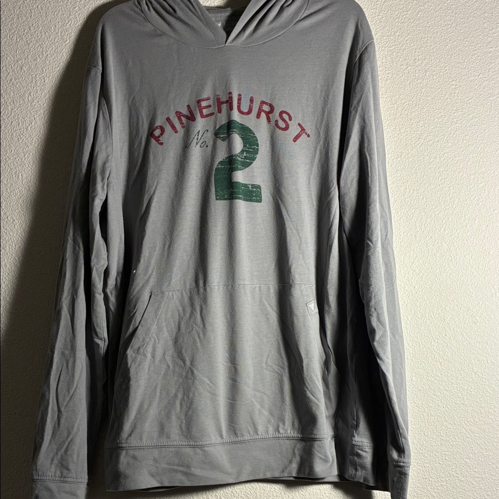 Pinehurst Gray Tshirt with hood
